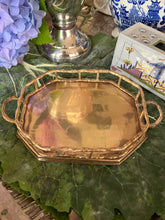 Petite Brass Bamboo Tray